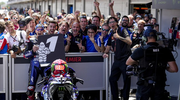 MotoGP: dirko zaznamoval usip med najboljšimi (foto: Yamaha)