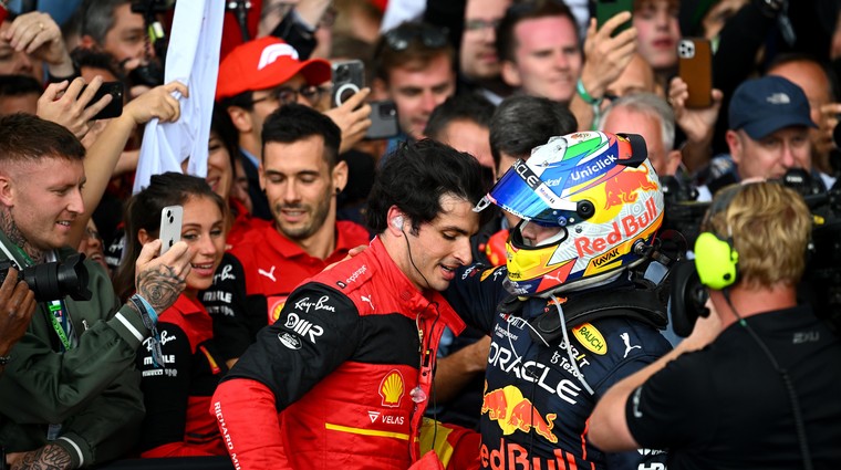 Formula 1 ubežala katastrofi, najbolj se je na koncu smejalo Carlosu Sainzu (foto: Red Bull)