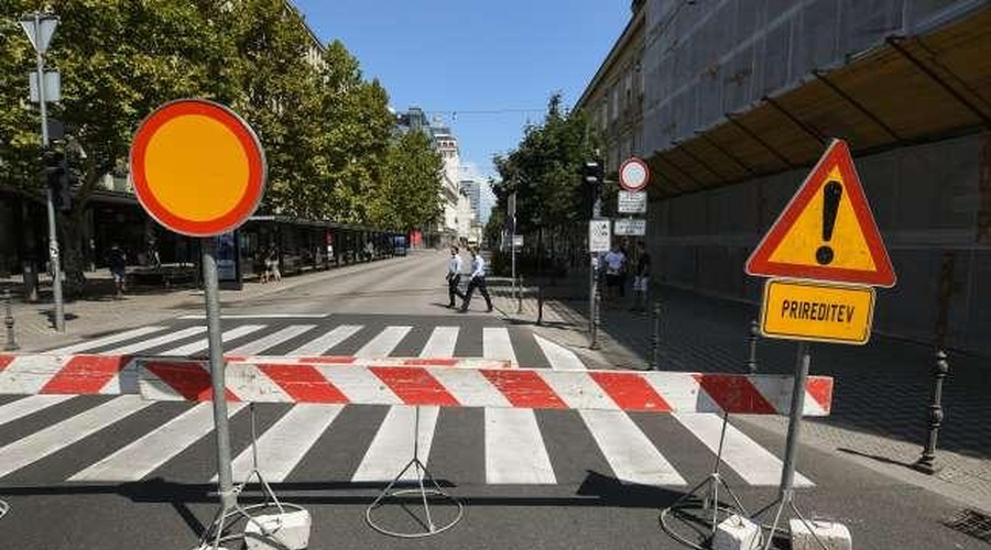 V Ljubljani nova zapora, kje bo mogoče priti v središče mesta? (foto: STA)