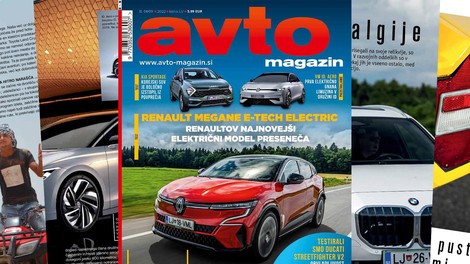 Izšel je novi Avto magazin: predstavljamo naslednika Volkswagen Passata, slovo petvaljnikov, mednarodno vozniško dovoljene; testi: Renault Megane e-tech ...