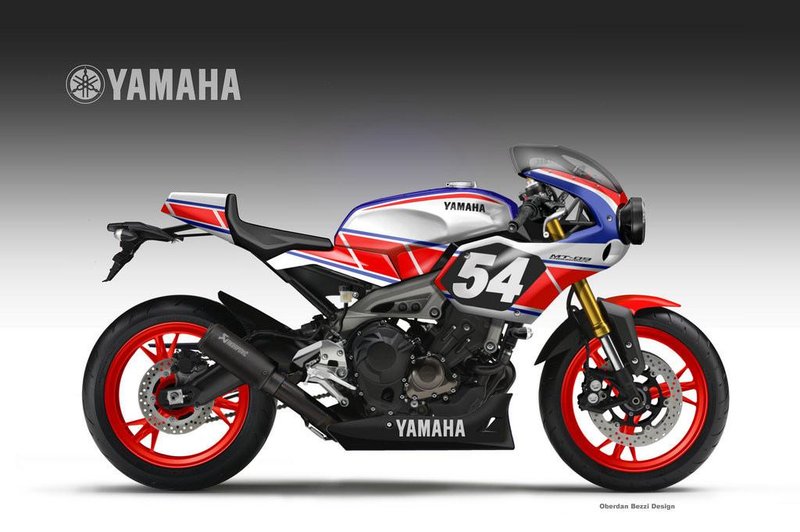 Napoved: Yamaha XSR GP (foto: oberdan bezzi)