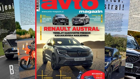 Izšel je novi Avto magazin: Premierno smo zapeljali avtomobil, ki bo krojil slovenski avtomobilski trg; kaj prinašajo nove evropske norme? Testi. Cupra Formentor VZ5 ...
