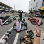 Formula 1: dirka za zgodovino z objokanim Russllom in penastim Verstappnom (foto: Mercedes)