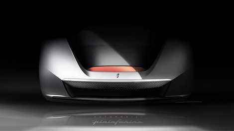 Katarzična podoba novega Pininfarinovega koncepta, poimenovanega Aura