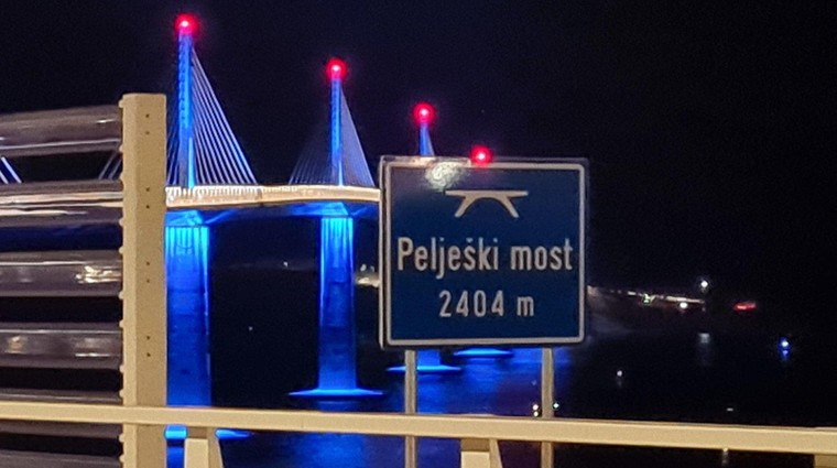 Pelješki most praznuje mejnik (foto: Jure Šujica)