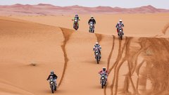 Dakar 2023, deveta etapa: El Matador končal v bolnišnici, Mulec šesti!