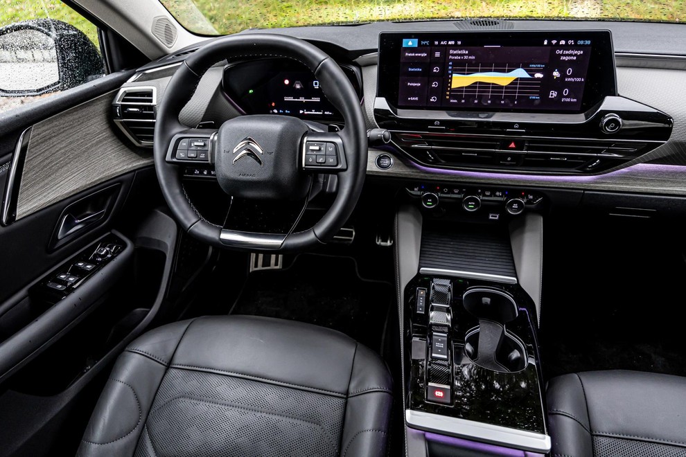 Voznikovo delovno okolje je v celoti digitalizirano, ergonomija je na zelo visoki ravni.