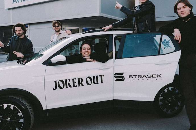 Ne boste verjeli, katero avtomobilsko znamko so izbrali fantje priljubljene skupine Joker Out (foto: Instagram)