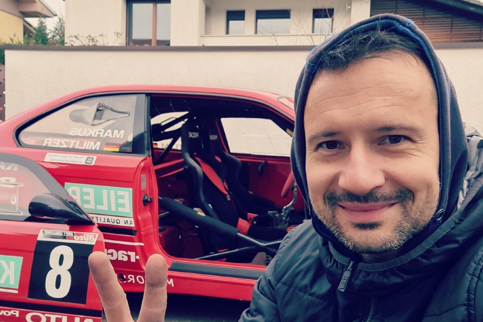 Vrhunski slovenski voznik in drifter: "Vse nad 1500 kg ne spada več v recept mojega sanjskega vozila"