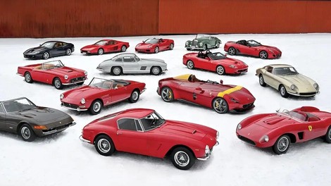 Gullwing, Ferrariji,… je to vaša sanjska avtomobilska zbirka? Kmalu bo iskala novega lastnika!