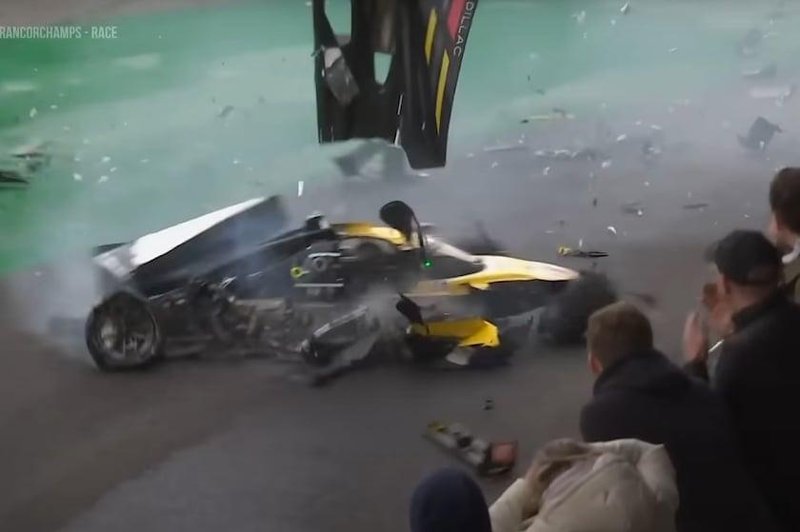 Ta dirkač ima neznansko srečo, poglejte ob kakšni nesreči je uspel ostati živ (foto: FIA World Endurance Championship/YouTube)