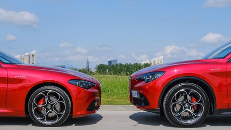 Alfa Romeo Giulia in Stelvio