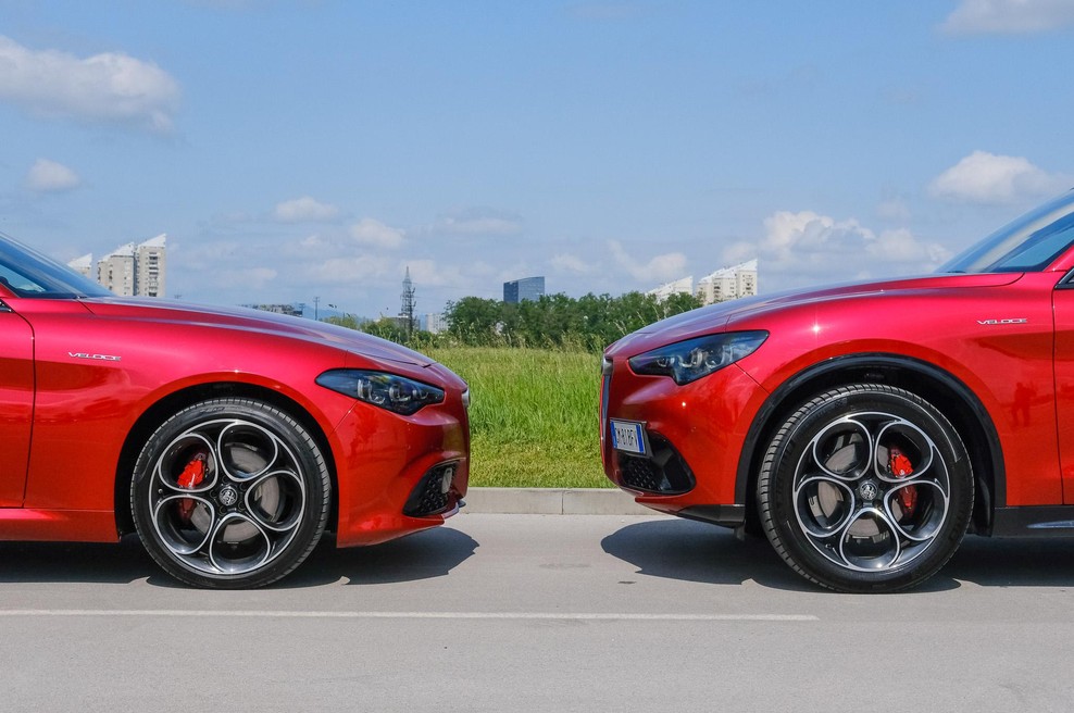 Alfa Romeo Giulia in Stelvio (foto: Janoš Pečnik)