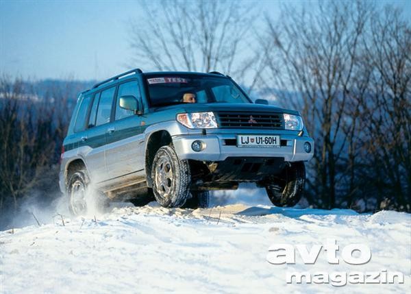 Mitsubishi Pajero Pinin Zaradi rastočega trga trivratnih vozil SUV so bili pri Mitsubishiju s prodajo Pajera Pinin zadovoljni, a zdi …