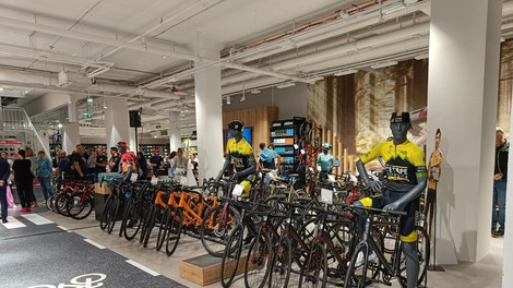 Nov velik kolesarski center v Sloveniji