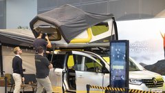 <p>Habiton je Bürstnerjeva študija mini avtodoma z napihljivim spalnim šotorom, pri čemer so za osnovo vzeli Renaultov Kangoo.</p>