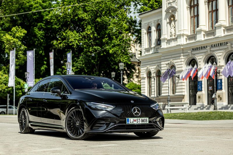 Test: Mercedes-Benz EQE 350 4MATIC - Prepoznavne lastnosti v neprepoznavni podobi