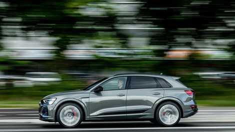 Test: Audi Q8 e-tron 55 quattro - Ime (še zdaleč) ne pove vsega