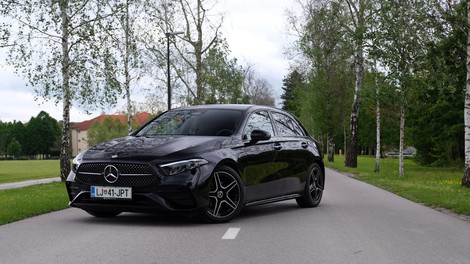 Kratki test: Mercedes-Benz A180 AMG Line - Vaba za sosede