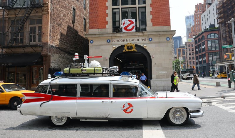 "Who you gonna call?
Ghostbusters!"
