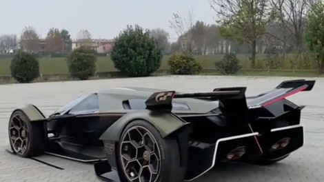 Edinstveni Lamborghini V12 Vision GT, ki vam bo vzel dih