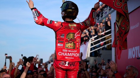 Piše Gaber Keržišnik: MotoGP, po VN Valencije - Bagnaia ubranil trdnjavo