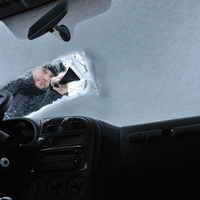 Ko se zjutraj mudi in je treba še očistiti stekla