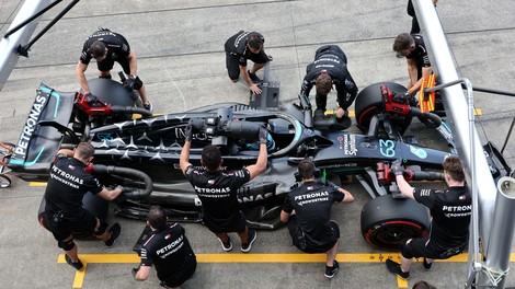 Iz sveta Formule 1: Einhell gre v zakulisje ekipe Mercedes-AMG PETRONAS F1 Team