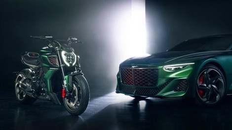 Ducati Diavel for Bentley - 500 posebnih in 50 še bolj posebnih Diavelov
