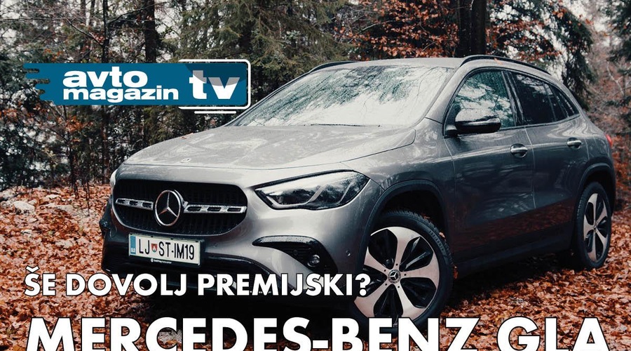 Prišla je osvežitev najmanjših Mercedesov – kako se obnese na GLA-ju?