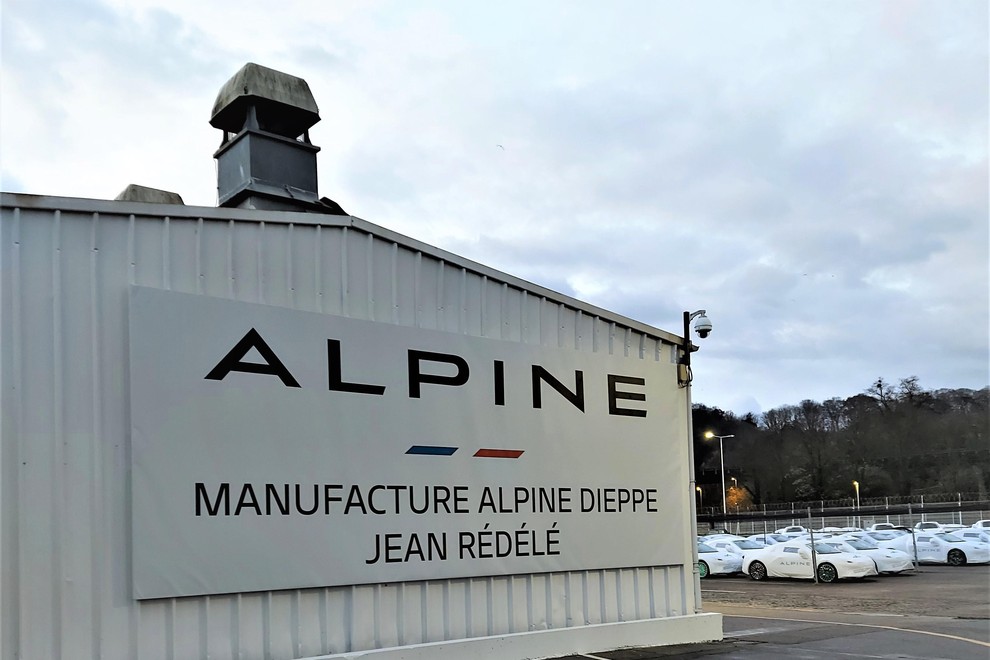 Alpine, Dieppe, manufaktura