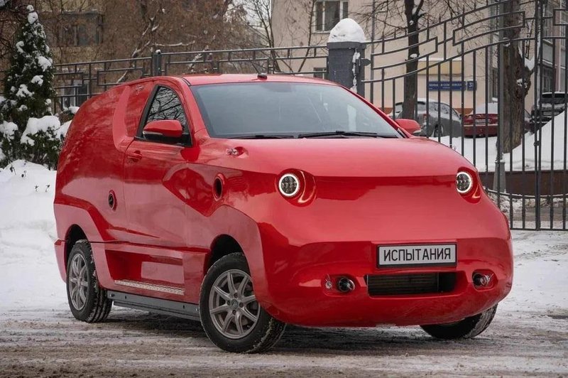Temu ruskemu avtomobilskemu stvoru se smejijo celo Ukrajinci (foto: Politehnična univerza Moskva)
