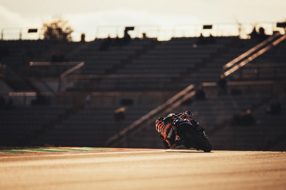 <p>Brad Bindner (KTM) na testiranjih v Valencii</p> (foto: Ktm)
