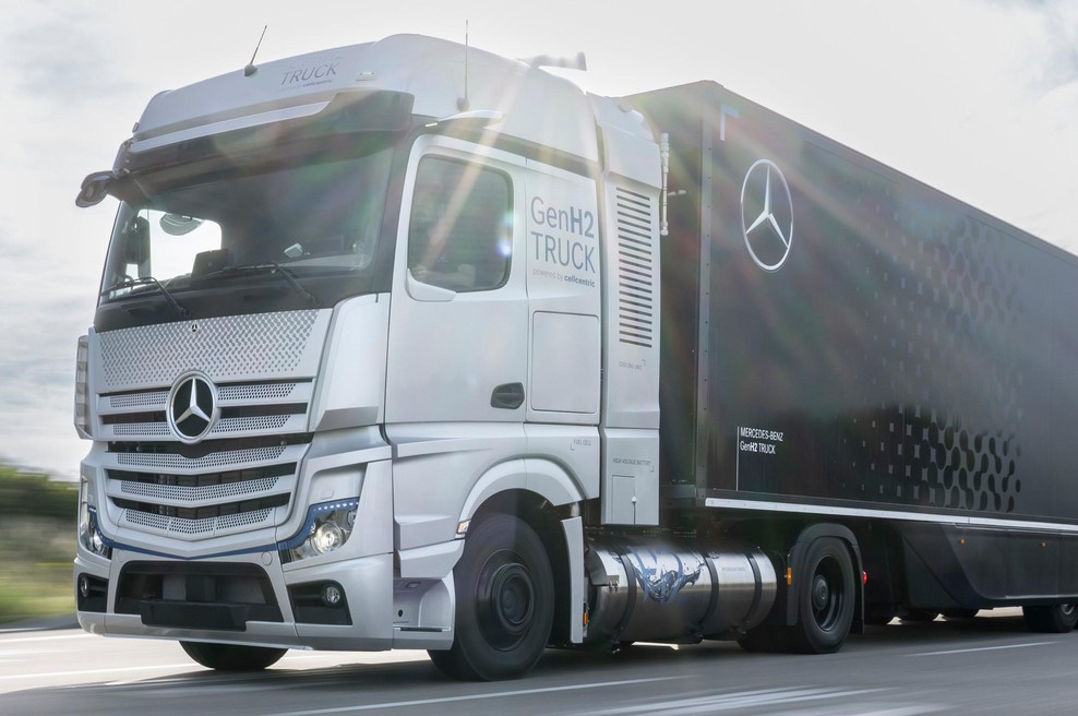 Mercedes-Benz GenH2 tovornjak (foto: Daimler Truck)