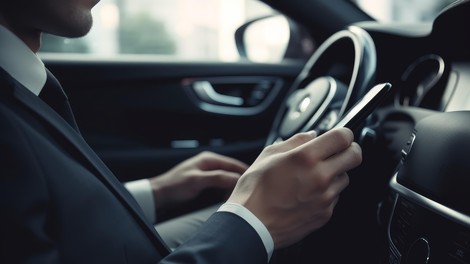 Ne telefoniranje, to je najpogostejša motnja za voznike med vožnjo …
