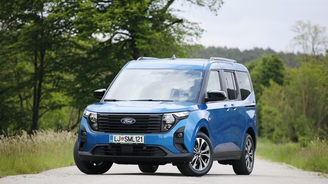 TEST: Ford Tourneo Courier 1.0 EcoBoost Titanium - Velik v majhnem