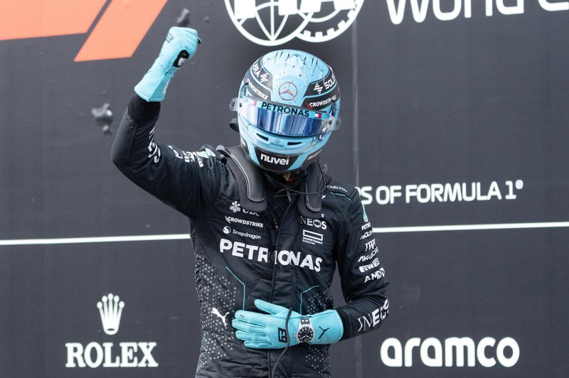 Kvalifikacije Mercedesu, Verstappen z enakim časom prikrajšan ... (foto: Profimedia)