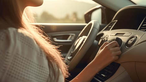 avto, vožnja v avtu