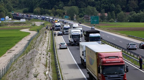 dolenjska avtocesta dela dars zapora