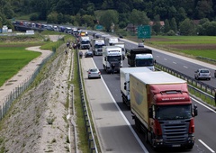 To je odsek slovenske avtoceste, kjer so zabeležili največ prometa. In ne, ni tisti, na katerega bi vsi najprej pomislili