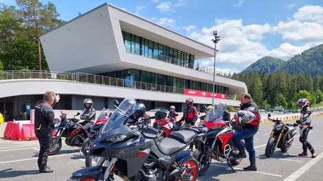 Ducati praznuje na Vranskem