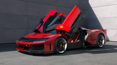 Ferrari, f80, superavtomobil, hibrid