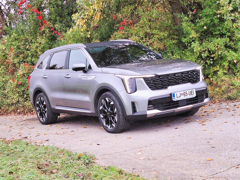 TEST: Kia Sorento 2.2 TCi EX Limited 8 DCT – Zvezdni prah