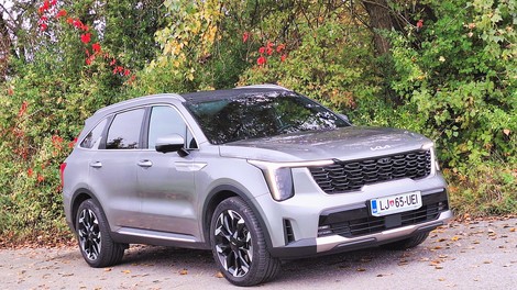 TEST: Kia Sorento 2.2 TCi EX Limited 8 DCT – Zvezdni prah