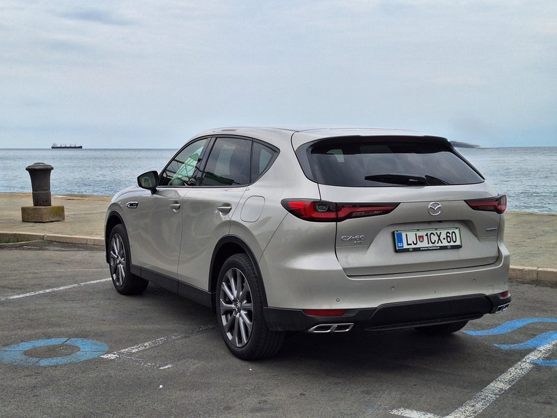 TEST: Mazda CX-60 e-Skyactiv D 254 Exclusive Line – Proti vsem pravilom (če sploh so)