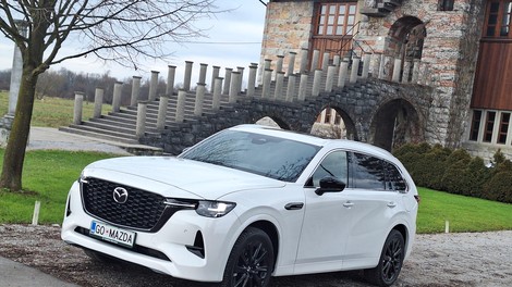 NOVO V SLOVENIJI: Mazda CX-80 – Vstop v visoko družbo