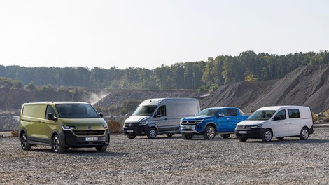 Tudi pri Volkswagnovih dostavnikih ni vse rožnato. Kaj pravijo številke?