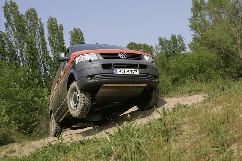 Volkswagnovi dostavniki štiri desetletja z vsemi štirimi