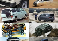 Volkswagnovi dostavniki štiri desetletja z vsemi štirimi