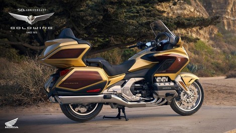 Jubilejnih 50 let prestiža in stila - Honda Gold Wing in Gold Wing Tour